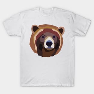 Low Poly 3D Bear T-Shirt